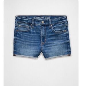 American Eagle Outfitters Women's Denim Blue Shorts